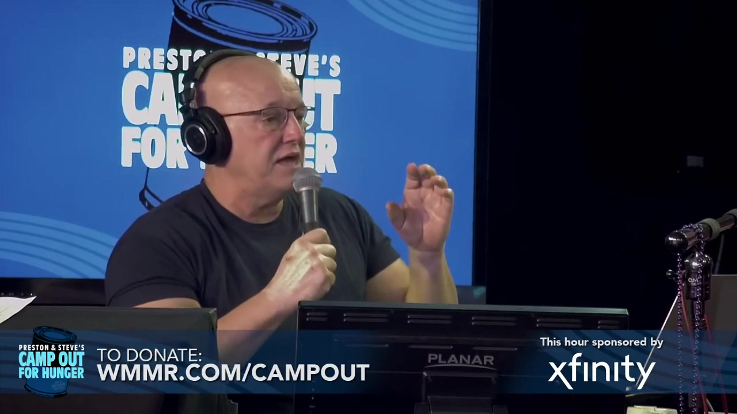 WMMR 93.3 Preston and Steve's 2021 Campout for Hunger Reaction